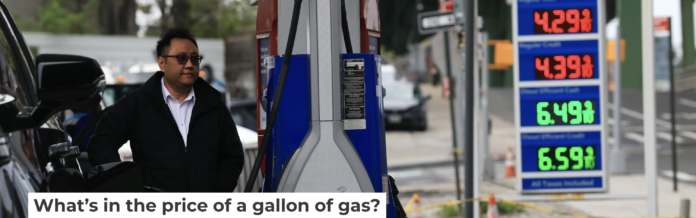Gas prices were well over $4 a gallon on April 28, 2026, in Brooklyn, N.Y. Spencer Platt/Getty Images